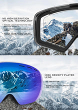 Load image into Gallery viewer, Ski Goggles Spherical Anti-Fog Protection
