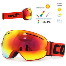 Load image into Gallery viewer, ski goggles double layers UV400