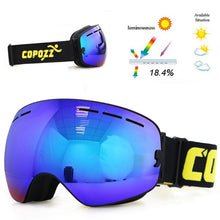 Load image into Gallery viewer, ski goggles double layers UV400