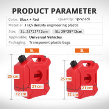 Load image into Gallery viewer, 3L 5L Fuel Tanks Plastic