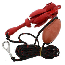 Load image into Gallery viewer, Folding Anchor With Rope Buoy Snap Hook Kit