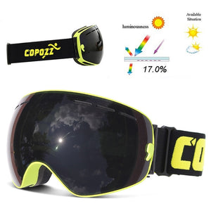 ski goggles double layers UV400